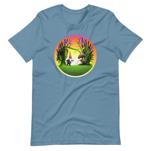 SkeetDesigns | GnomeDriven | Men's Short Sleeve T-Shirt | Drop In Putt V3 | Disc Golf Apparel