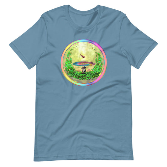 SkeetDesigns | GnomeDriven | Men's Short Sleeve T-Shirt | Close Call V3 | Disc Golf Apparel