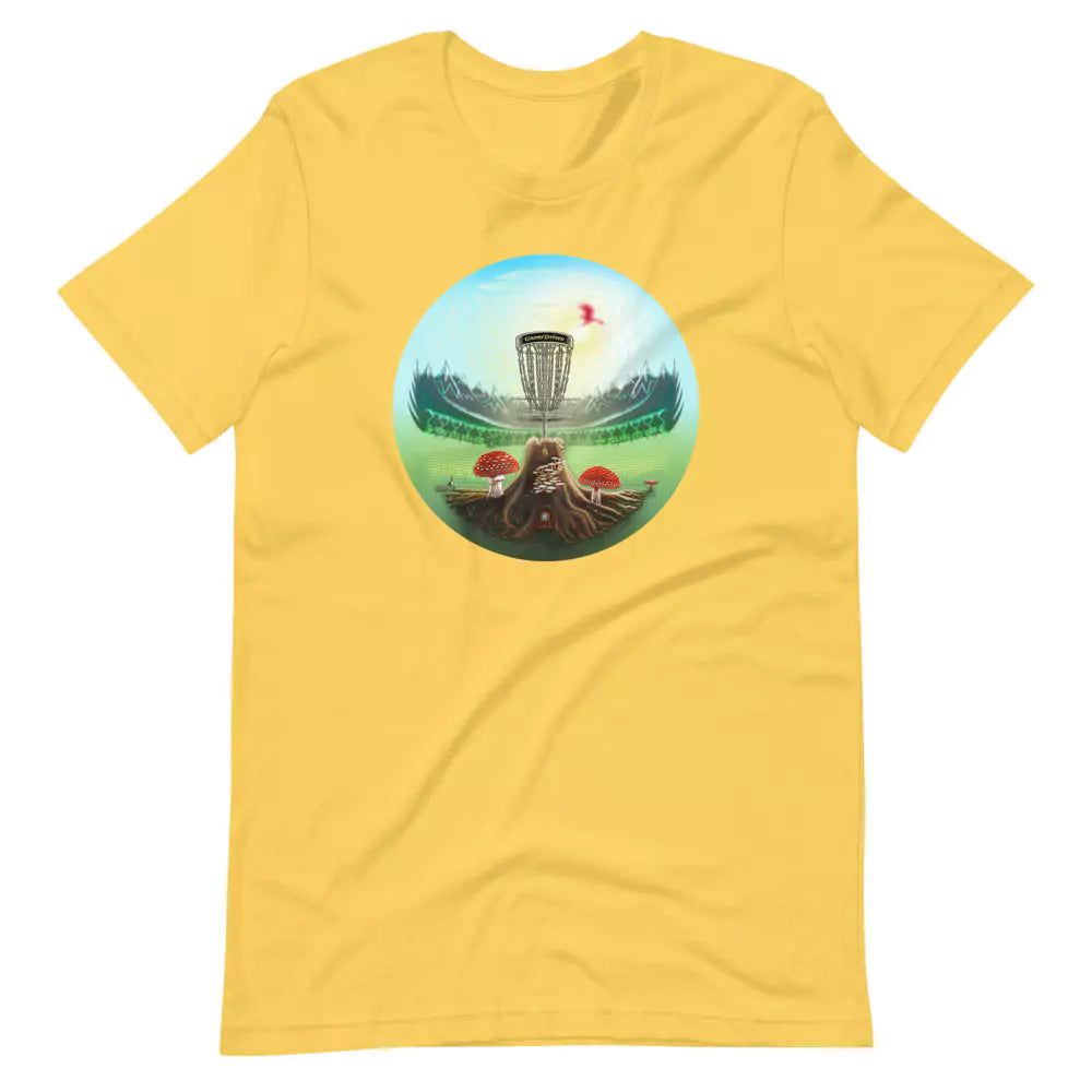 SkeetDesigns | GnomeDriven | Men's Short Sleeve T-Shirt | Home V3 | Disc Golf Apparel