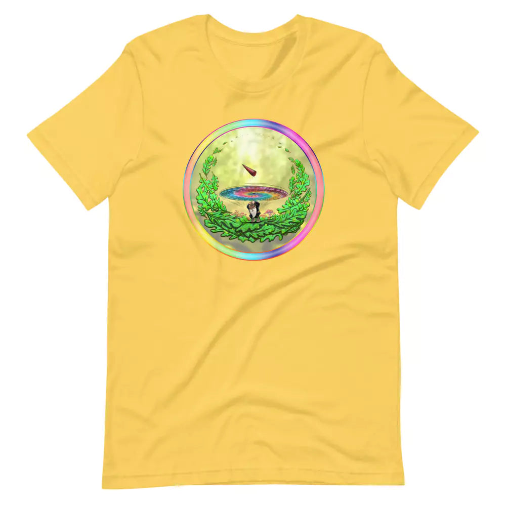 SkeetDesigns | GnomeDriven | Men's Short Sleeve T-Shirt | Close Call V3 | Disc Golf Apparel