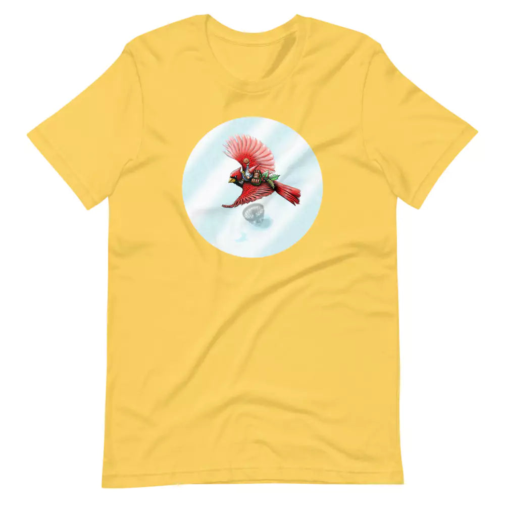 SkeetDesigns | GnomeDriven | Men's Short Sleeve T-Shirt | Cardinal V3 | Disc Golf Apparel