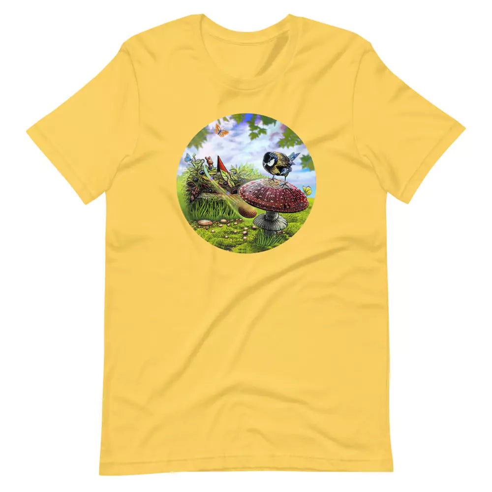 SkeetDesigns | GnomeDriven | Men's Short Sleeve T-Shirt | Blind Flick Run V3 | Disc Golf Apparel