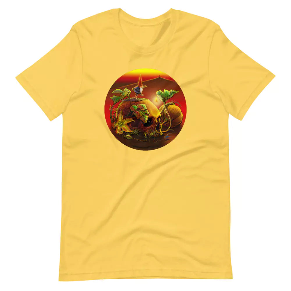 SkeetDesigns | GnomeDriven | Men's Short Sleeve T-Shirt | Halloween V3 | Disc Golf Apparel