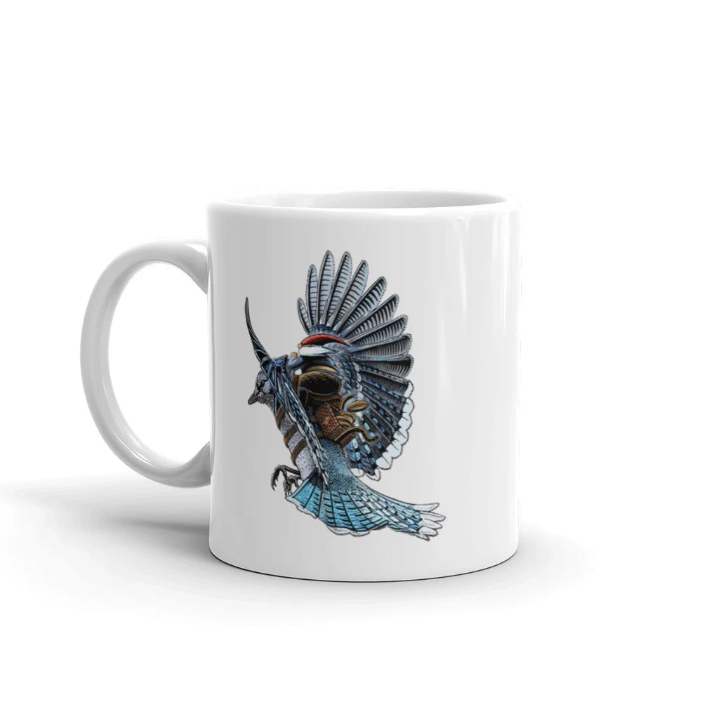 SkeetDesigns | GnomeDriven | Coffee Mug | Blue Jay Rider | Disc Golf Accessories