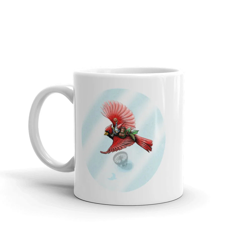 SkeetDesigns | GnomeDriven | Coffee Mug | Cardinal | Disc Golf Accessories