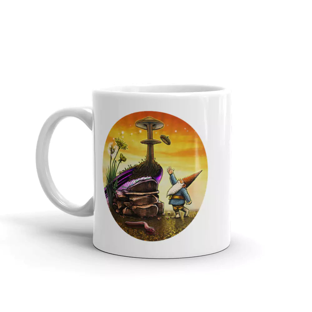 SkeetDesigns | GnomeDriven | Coffee Mug | Windy Up Putt | Disc Golf Accessories