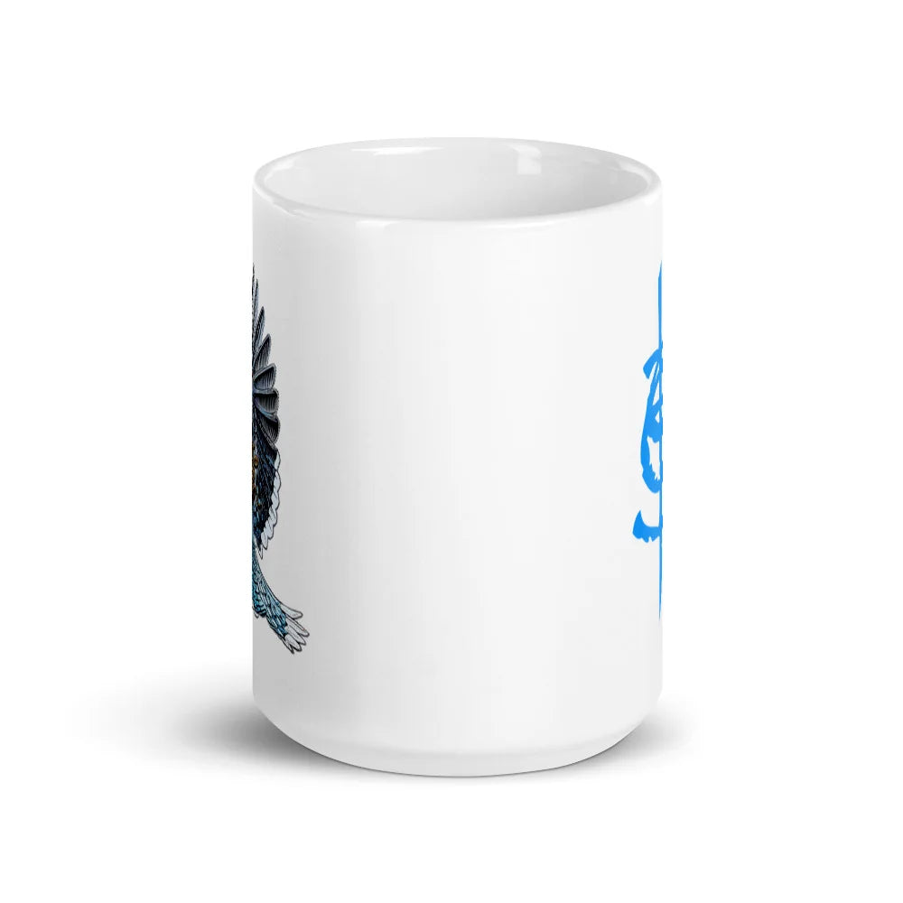 SkeetDesigns | GnomeDriven | Coffee Mug | Blue Jay Rider | Disc Golf Accessories