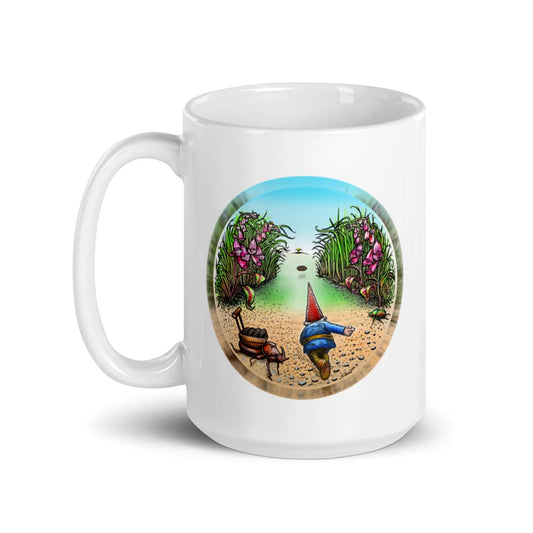 SkeetDesigns | GnomeDriven | Coffee Mug | Behind The Drive | Disc Golf Accessories