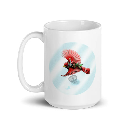 SkeetDesigns | GnomeDriven | Coffee Mug | Cardinal | Disc Golf Accessories