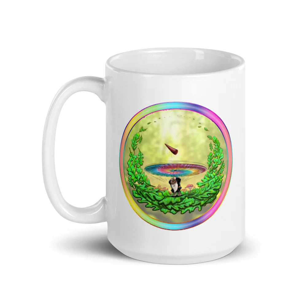 SkeetDesigns | GnomeDriven | Coffee Mug | Close Call | Disc Golf Accessories
