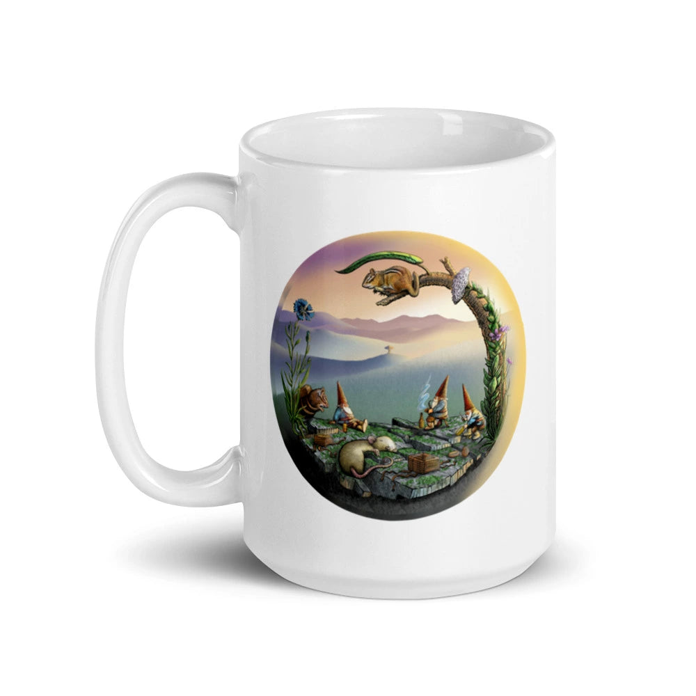 SkeetDesigns | GnomeDriven | Coffee Mug | Mid-Round Break | Disc Golf Accessories