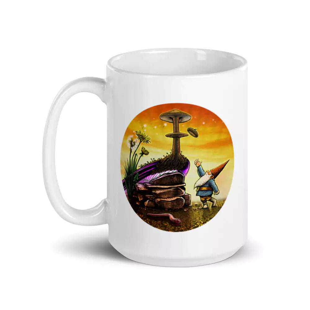 SkeetDesigns | GnomeDriven | Coffee Mug | Windy Up Putt | Disc Golf Accessories