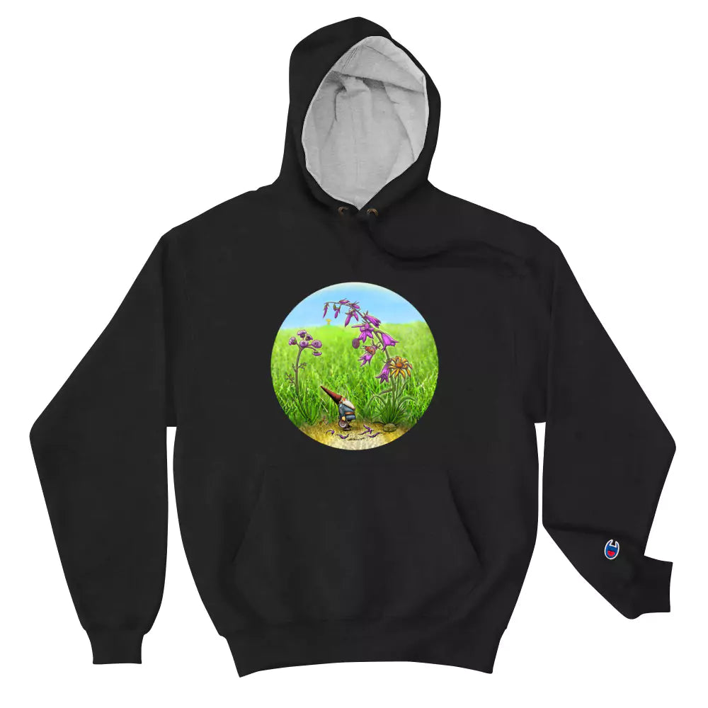 SkeetDesigns | GnomeDriven | Men's Champion® Hoodie | That One Friend | Disc Golf Apparel