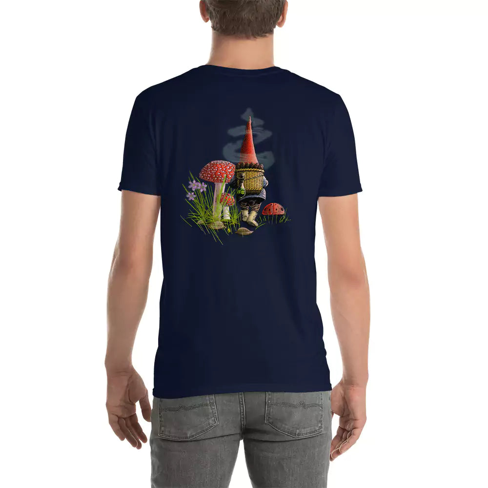 SkeetDesigns | GnomeDriven | Men's Short Sleeve T-Shirt | The Road Ahead V2 | Disc Golf Apparel