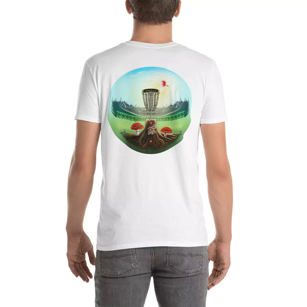 SkeetDesigns | GnomeDriven | Men's Short Sleeve T-Shirt | Home V2 | Disc Golf Apparel