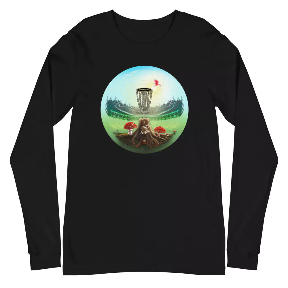 SkeetDesigns | GnomeDriven | Men's Long Sleeve T-Shirt | Home | Disc Golf Apparel