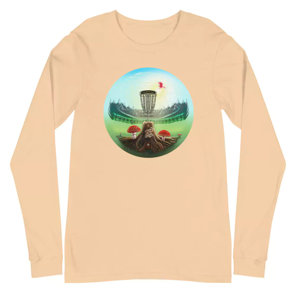 SkeetDesigns | GnomeDriven | Men's Long Sleeve T-Shirt | Home | Disc Golf Apparel
