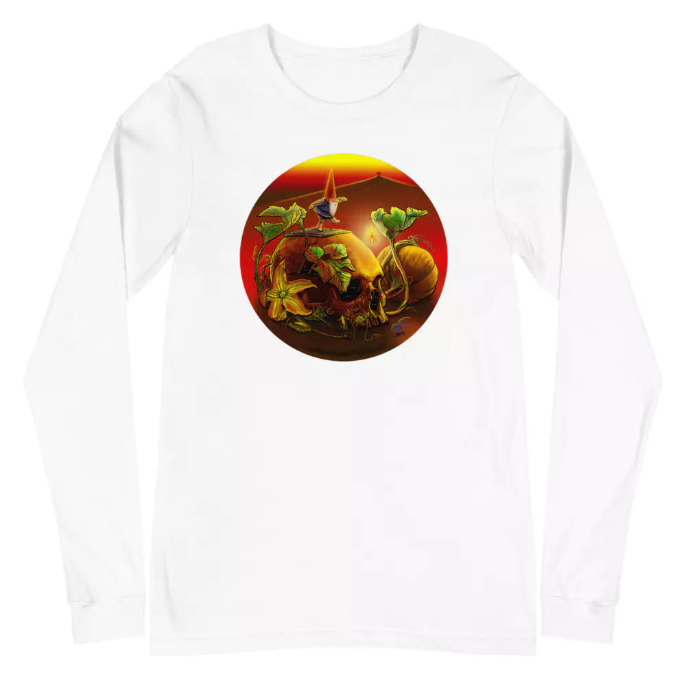 SkeetDesigns | GnomeDriven | Men's Long Sleeve T-Shirt | Halloween | Disc Golf Apparel