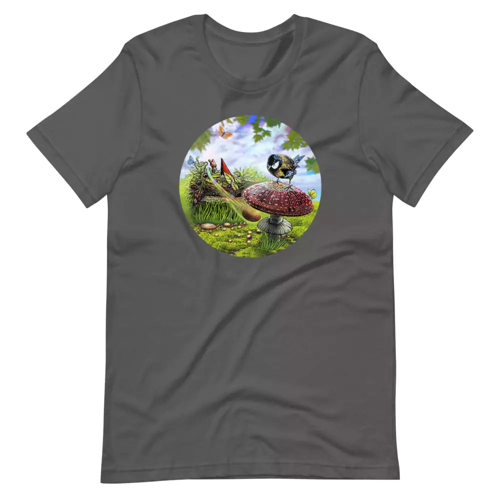 SkeetDesigns | GnomeDriven | Men's Short Sleeve T-Shirt | Blind Flick Run V3 | Disc Golf Apparel