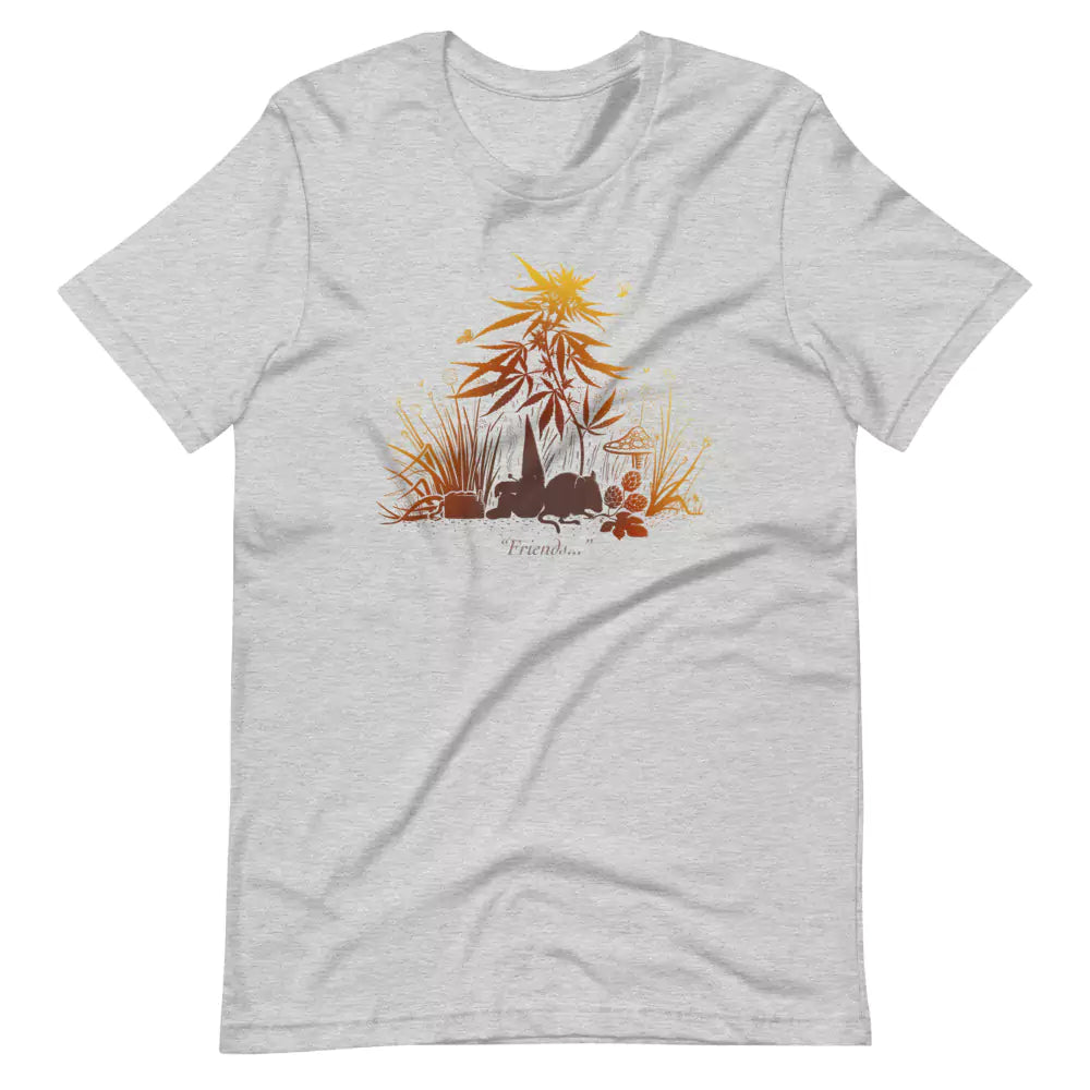 SkeetDesigns | GnomeDriven | Men's Short Sleeve T-Shirt | Missed Friends V3 | Disc Golf Apparel