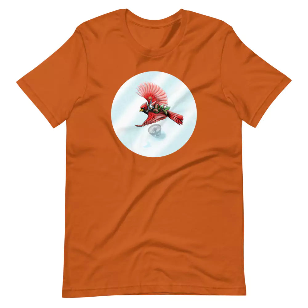 SkeetDesigns | GnomeDriven | Men's Short Sleeve T-Shirt | Cardinal V3 | Disc Golf Apparel