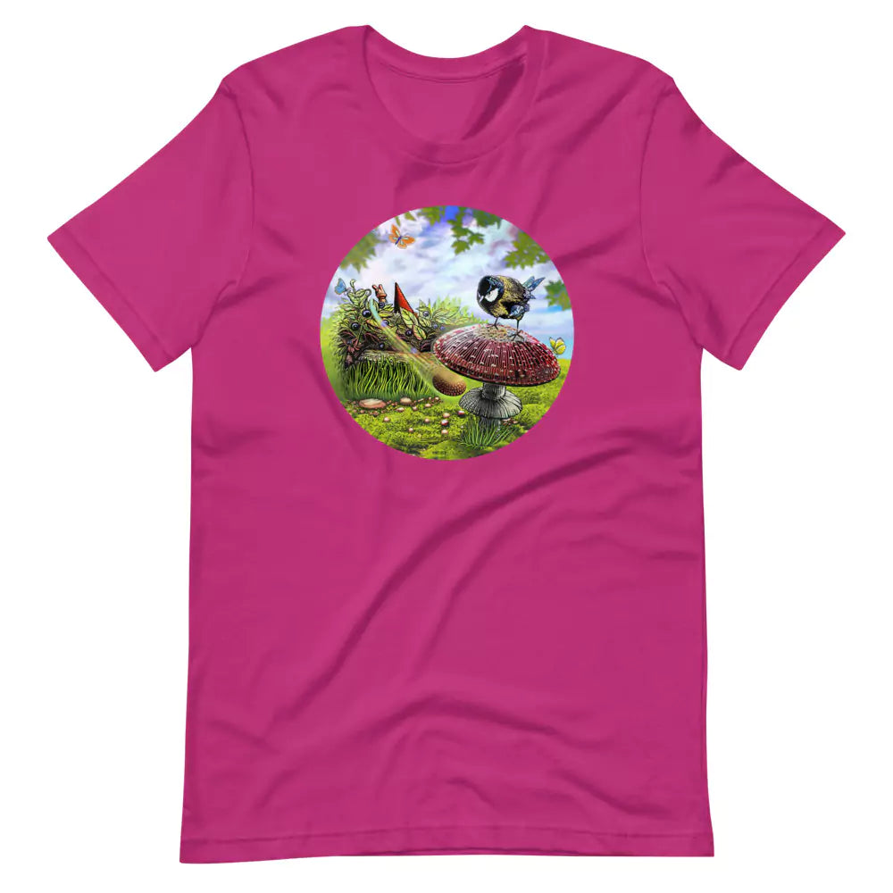 SkeetDesigns | GnomeDriven | Men's Short Sleeve T-Shirt | Blind Flick Run V3 | Disc Golf Apparel