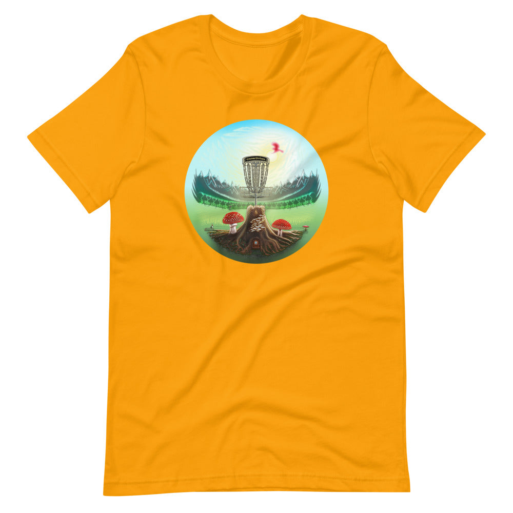 SkeetDesigns | GnomeDriven | Men's Short Sleeve T-Shirt | Home V3 | Disc Golf Apparel