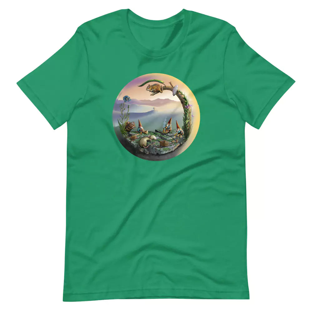 SkeetDesigns | GnomeDriven | Men's Short Sleeve T-Shirt | Mid-Round Break V3 | Disc Golf Apparel