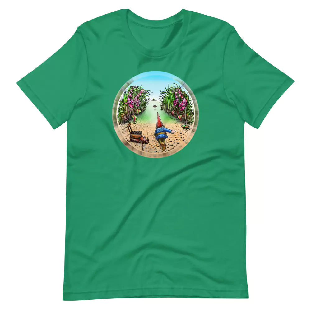 SkeetDesigns | GnomeDriven | Men's Short Sleeve T-Shirt | Behind The Drive V3 | Disc Golf Apparel