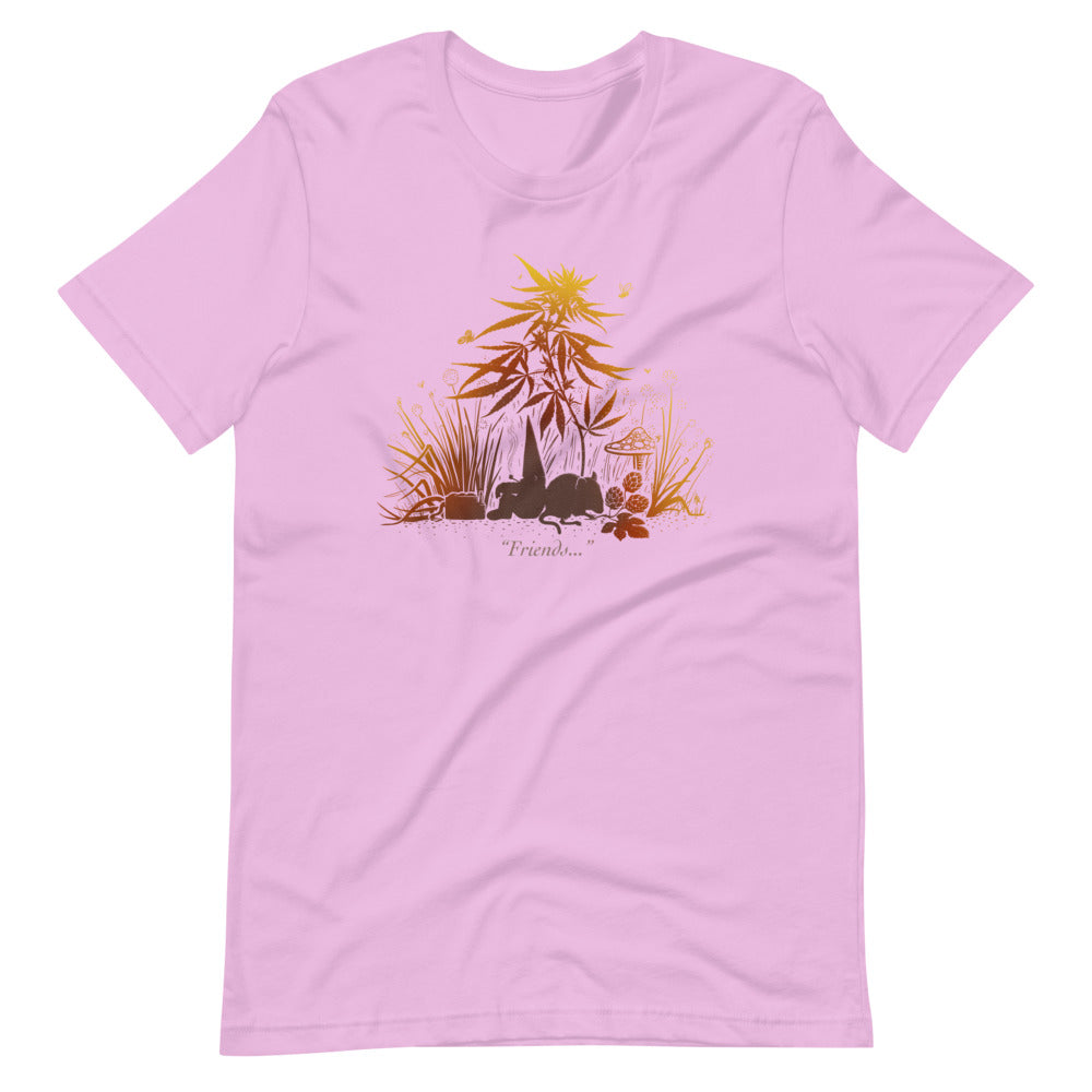 SkeetDesigns | GnomeDriven | Men's Short Sleeve T-Shirt | Missed Friends V3 | Disc Golf Apparel