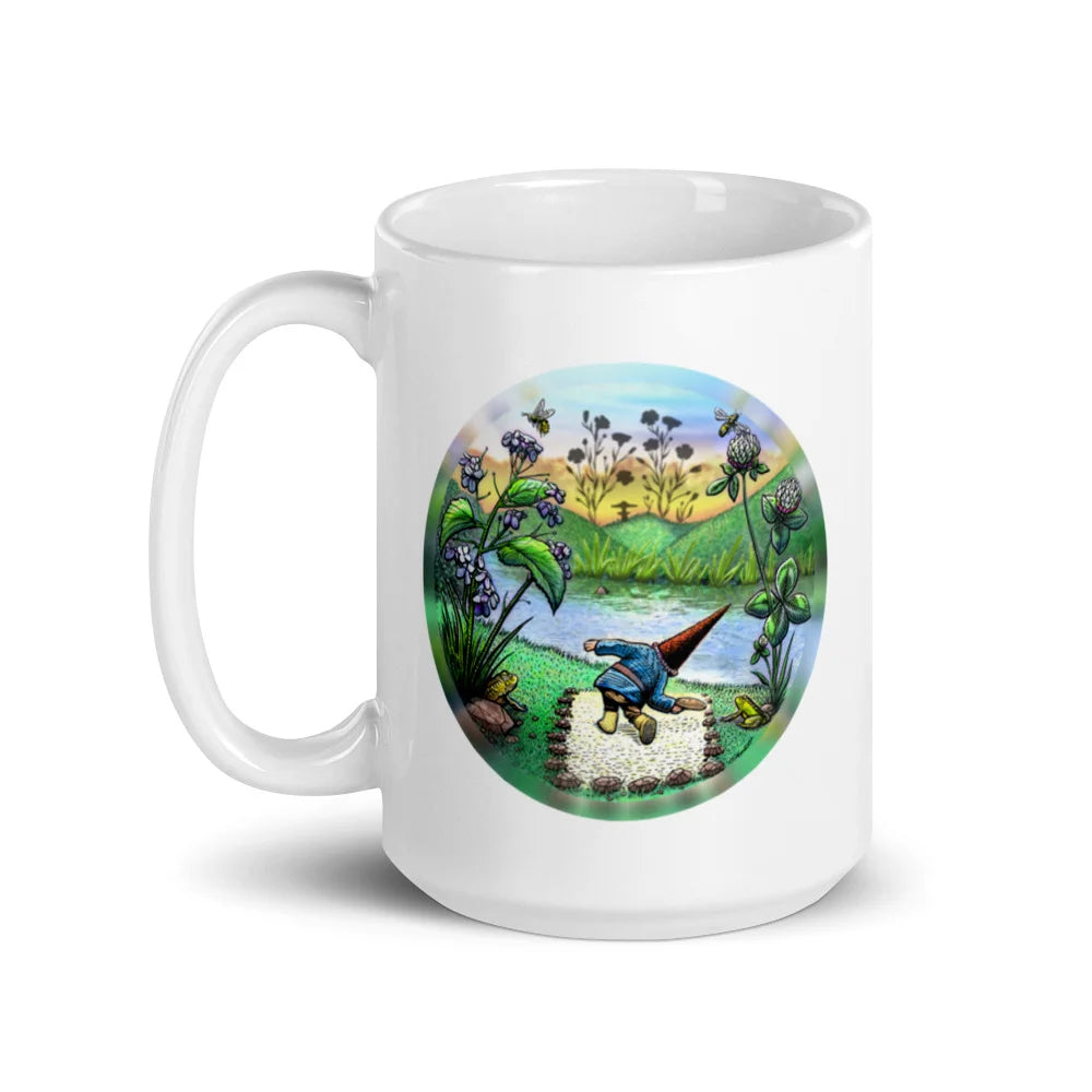 SkeetDesigns | GnomeDriven | Coffee Mug | Flick Ace | Disc Golf Accessories